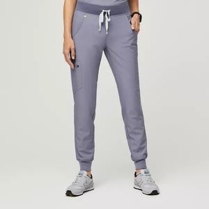 (SCRUB TOP + BOTTOM) Figs vapor blue space dye set